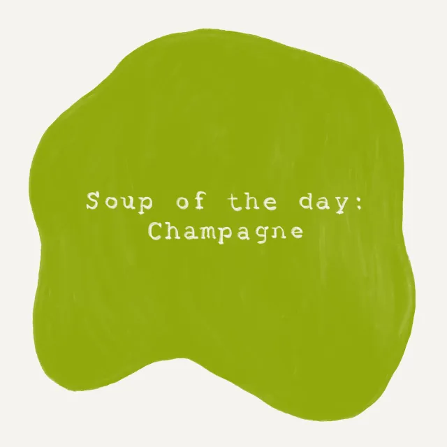 Bodenkissen Organischer Kreis Grün Typo