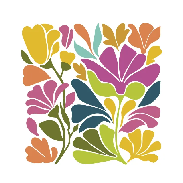 Servietten Happy Summer Flowers