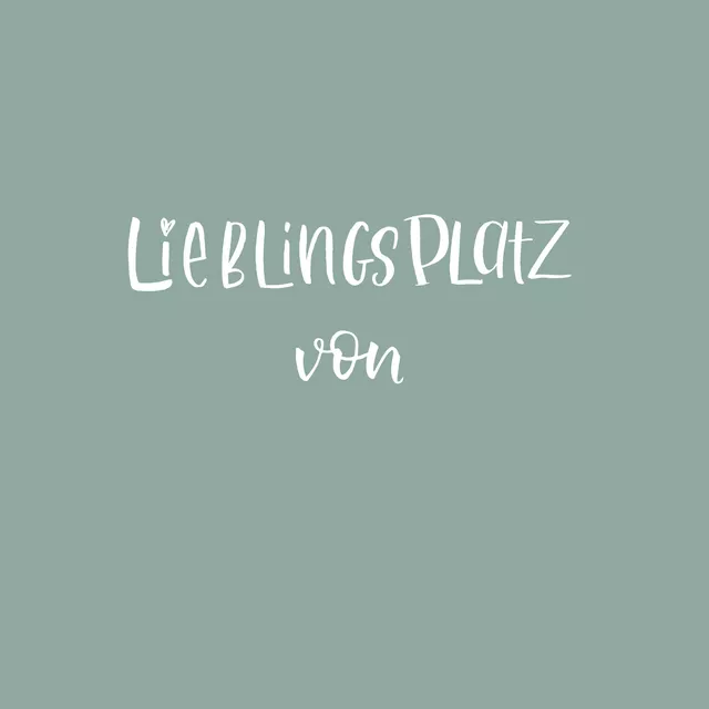 Servietten Lieblingsplatz von