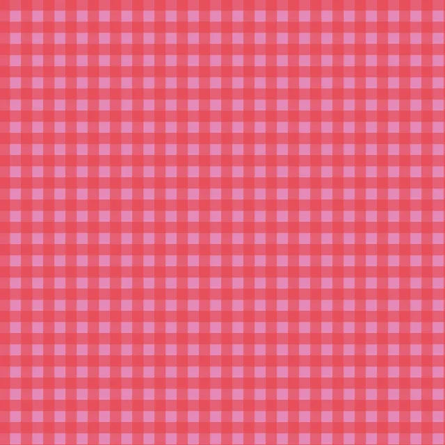 Raffrollo Mistletoe Gingham Pink Rot