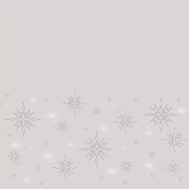 Tischset Schneeflocke 2
