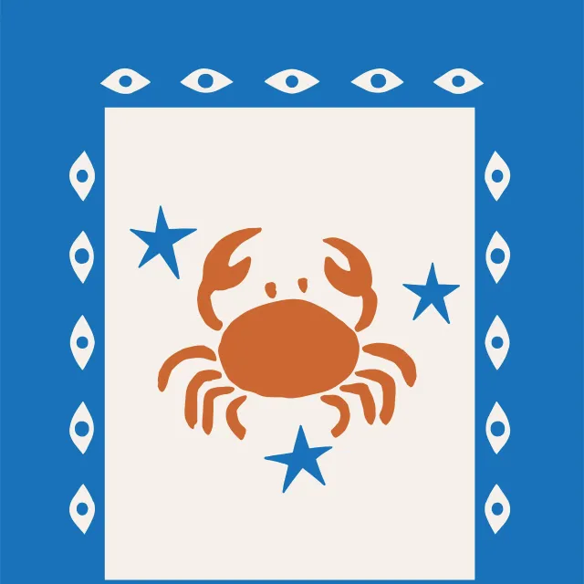 Geschirrtücher greek crab