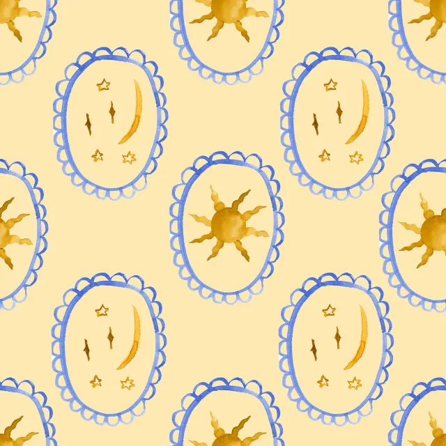 Tischdecke Midsummer SonneMondSterne