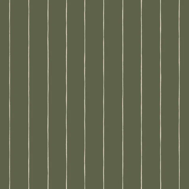 Tischdecke Feine Streifen grün