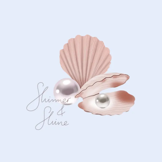 Kissen Shimmer und Shine Muscheln