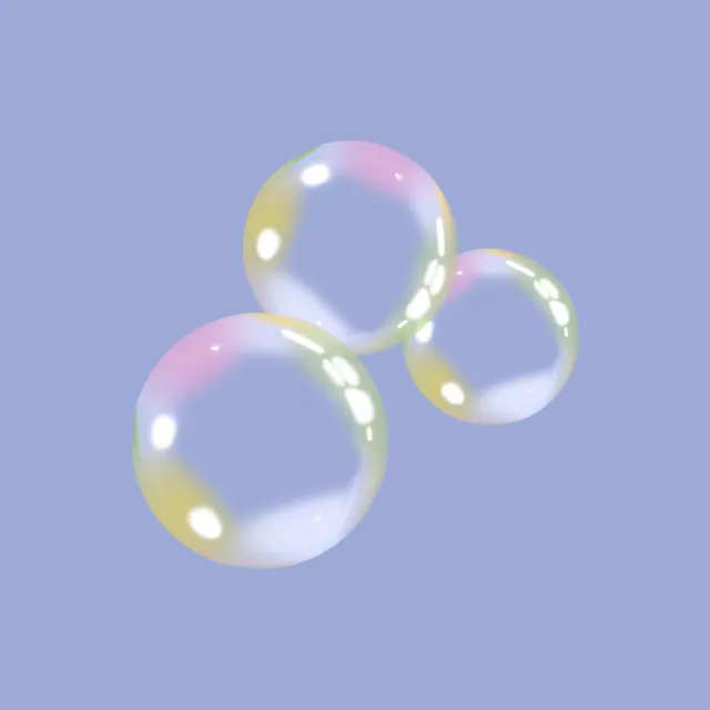 Servietten Seifenblasen einzeln