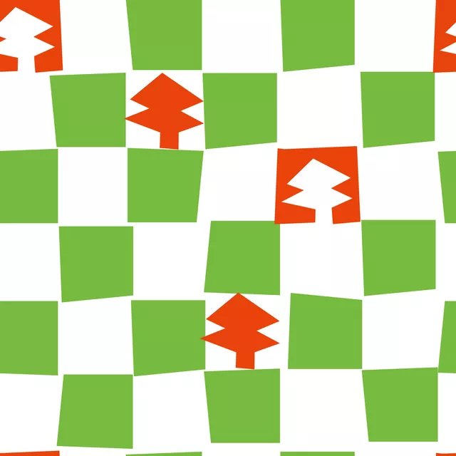 Bettwäsche Christmas Tree Checker