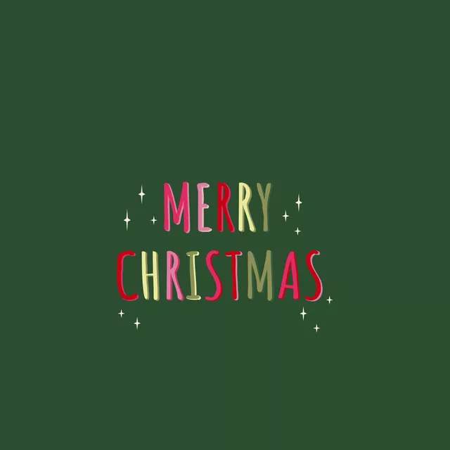 Bodenkissen Merry Christmas