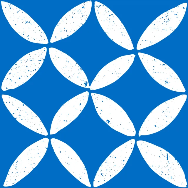 Bodenkissen Porto Blue