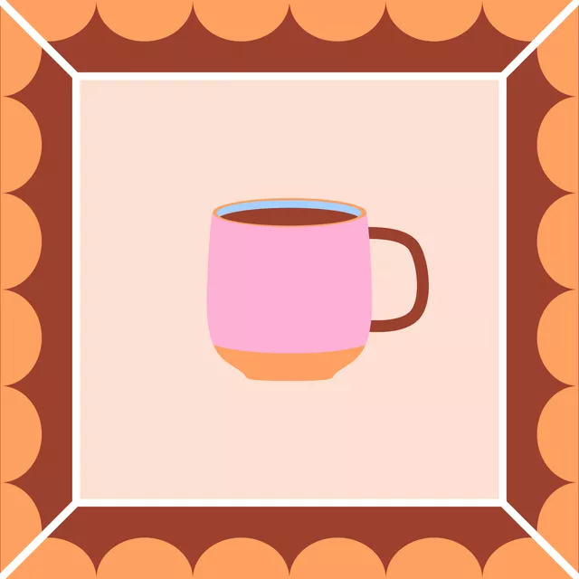 Kissen Cutie Cup Pink