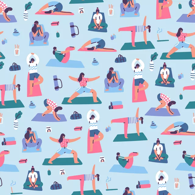 Sitzkissen Yoga Lifestyle