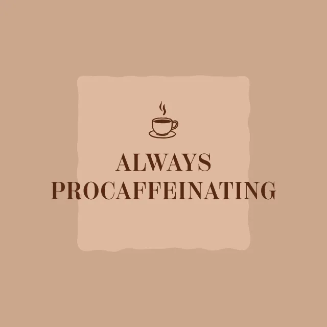 Geschirrtücher Always Procaffeinating