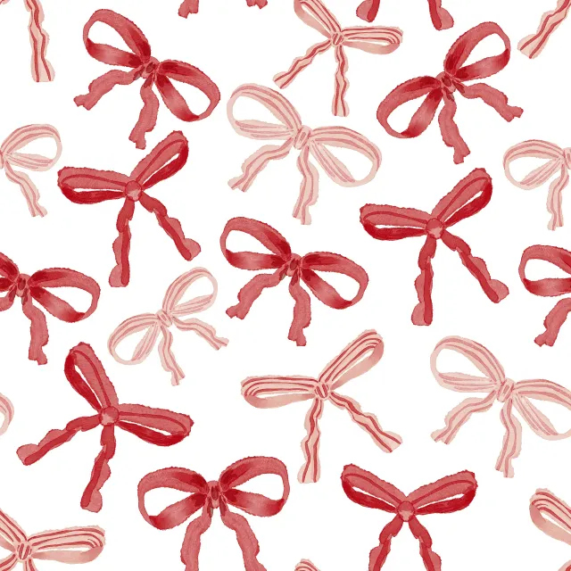 Tischset Weihnachts Schleifen Rot