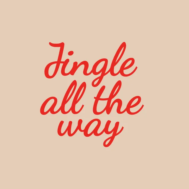 Kissen Christmas Jingle Noel Red