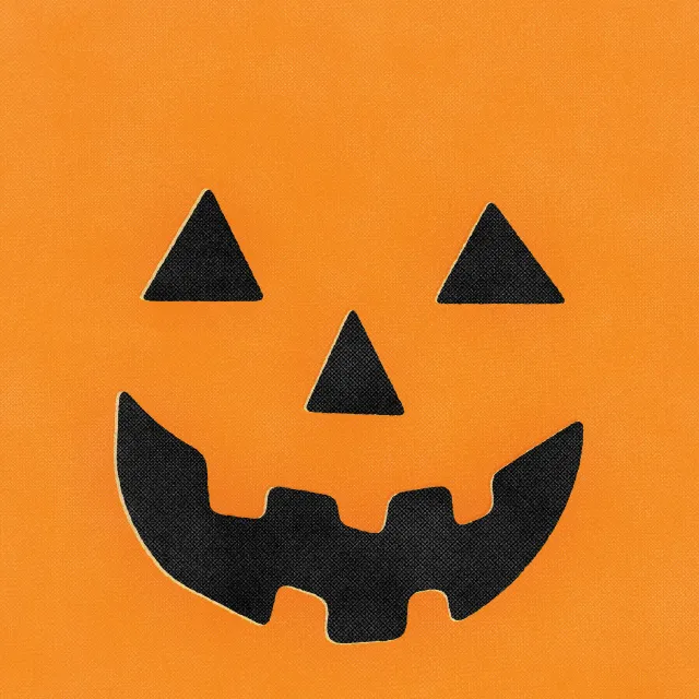 Servietten Pumpkin Face