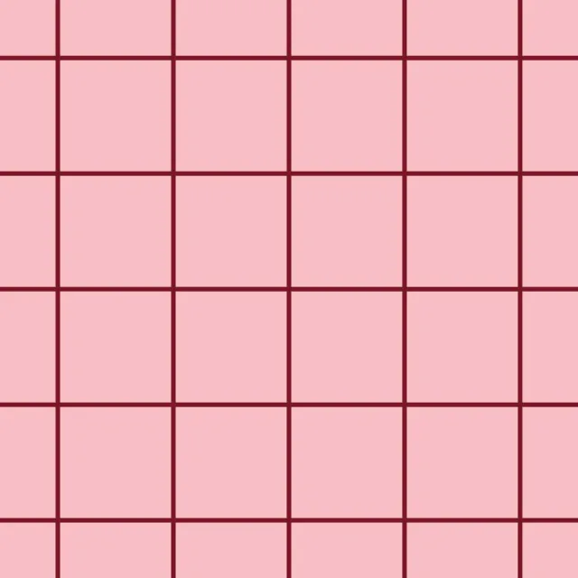 Sitzkissen Love Karo rosa weinrot