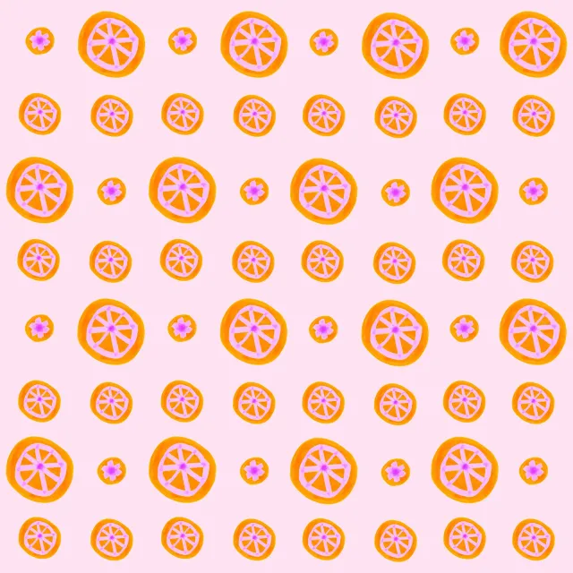 Bodenkissen Cocktail Orangen