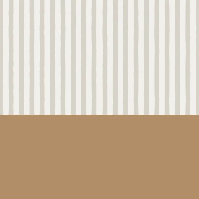 Bettwäsche Boho Braun Beige gestreift