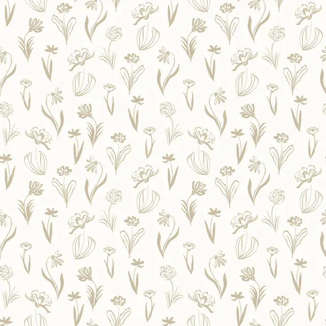 Bankauflage Blumenwiese weiß