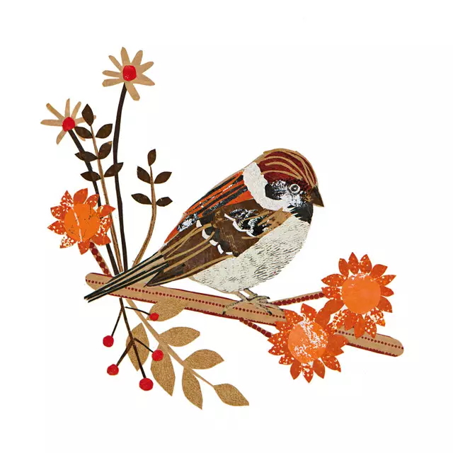 Servietten Feldsperling