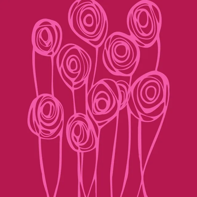 Tischdecke Crazy Flowers