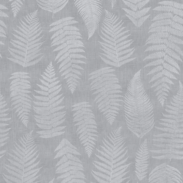 Tischdecke Hygge Herbstlaub Farn - blau
