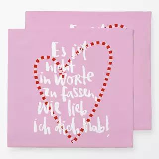 Servietten Worte 2