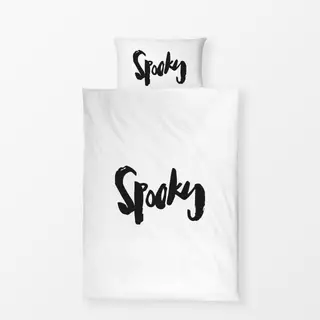 Bettwäsche Spooky Lettering Halloween