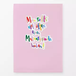 Geschirrtücher Mutausbruch