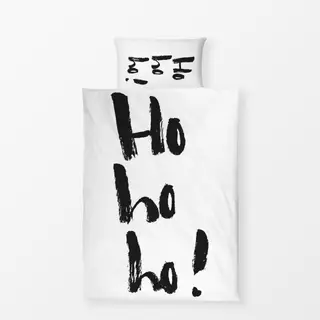 Bettwäsche Hohoho! Weihnachts-Lettering