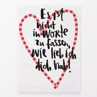 Geschirrtücher Worte