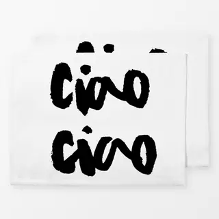 Tischset Ciao Ciao Lettering