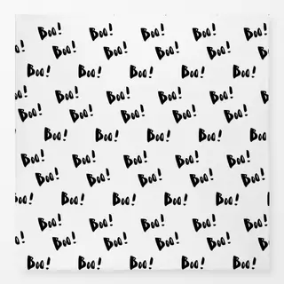 Tischdecke Boo! Halloween Lettering