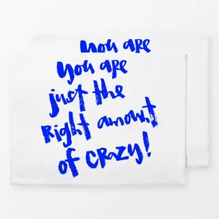 Tischset Right Amount Of Crazy