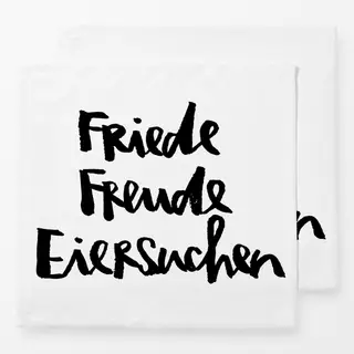 Servietten Friede Freude Eiersuchen