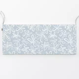 Bankauflage Blumen