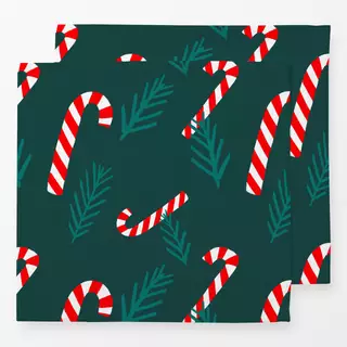 Servietten Candy Canes & Twigs