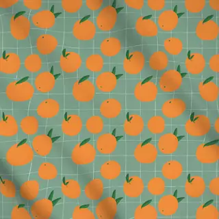 Meterware Orange Grid