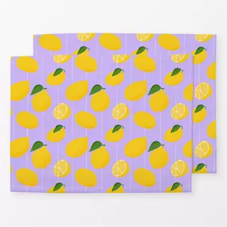 Tischset Lemon Grid