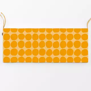 Bankauflage Orange Dots