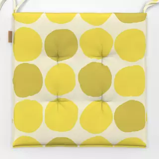 Sitzkissen Yellow Dots