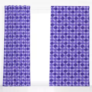 Dekovorhang Purple Dots
