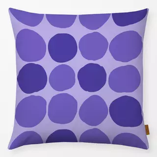 Kissen Purple Dots