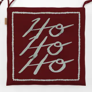 Sitzkissen Christmas Holiday Pillow Ho Ho Ho