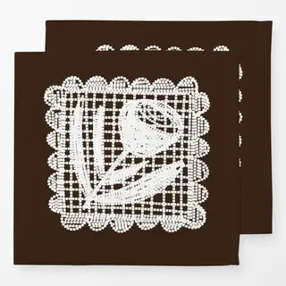 Servietten Crochet Rose