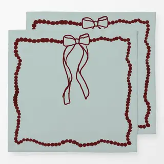 Servietten Blue/Red