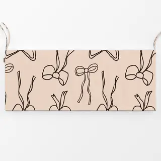 Bankauflage Pink/Brown