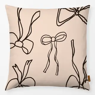Kissen Pink/Brown