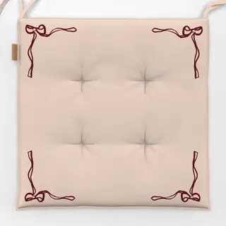 Sitzkissen Pink/Red