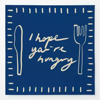 Tischdecke I Hope You're Hungry